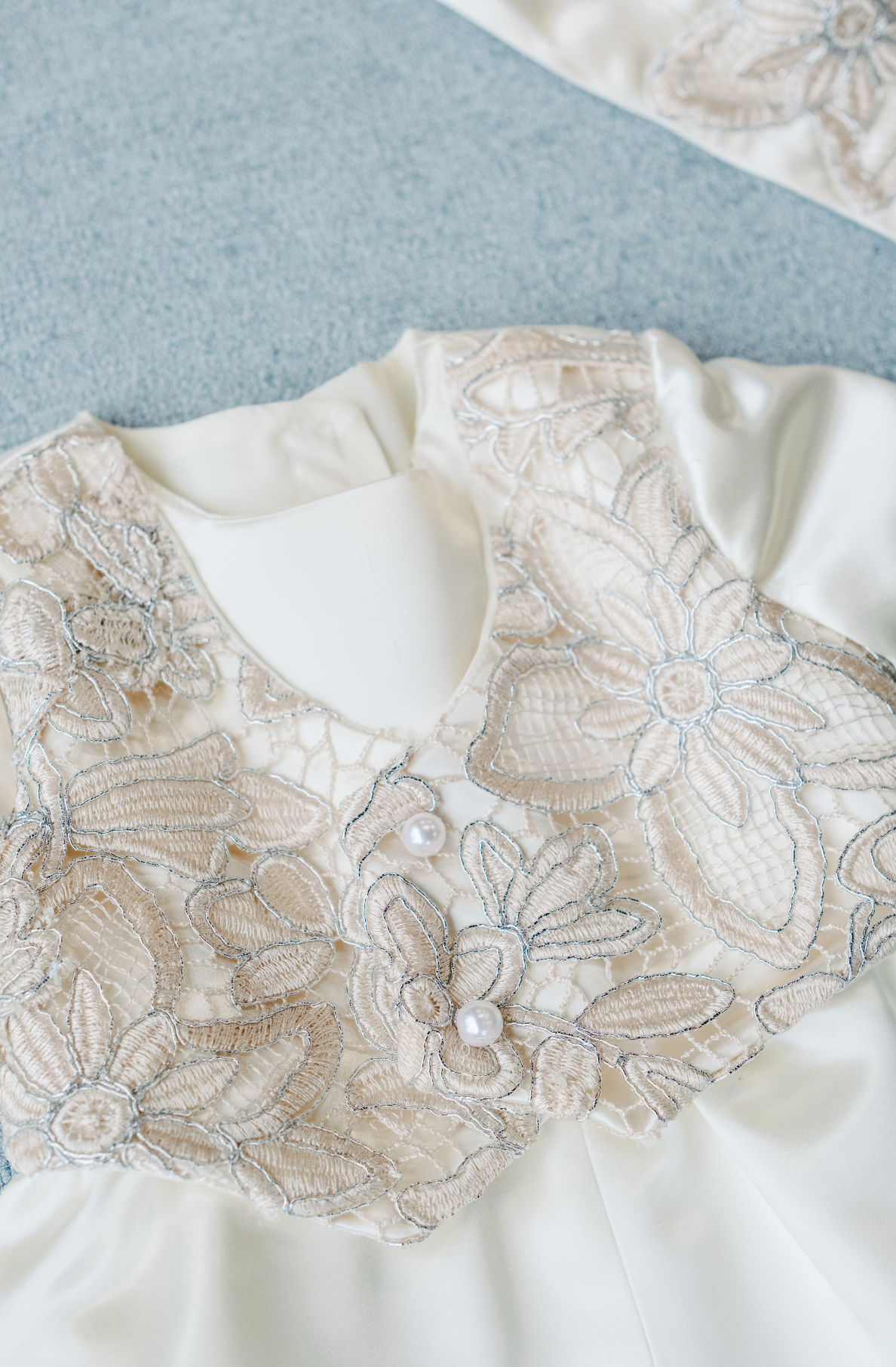 Christening & Baptism Suits Made From Wedding Dress