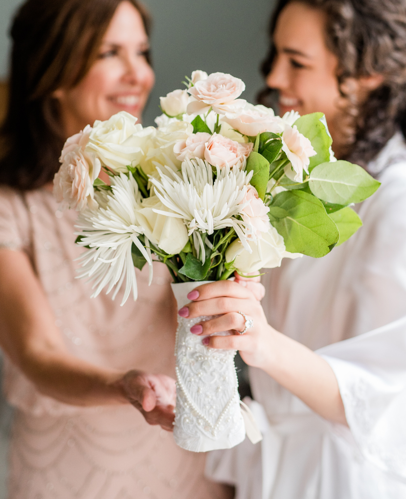 Venetian Blue Collection - Bride Bouquet – Wedding Flowers For Rent
