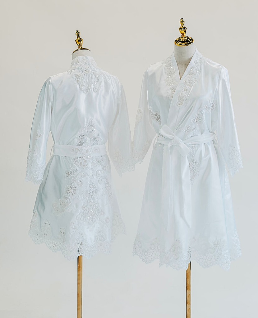 Bucket List Robe Double Heirloom Robe Bundle – Unbox the Dress
