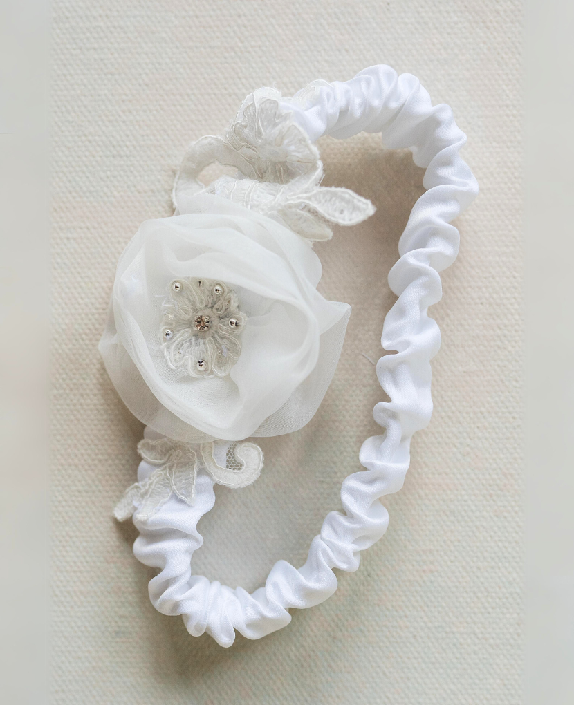 White hairband discount