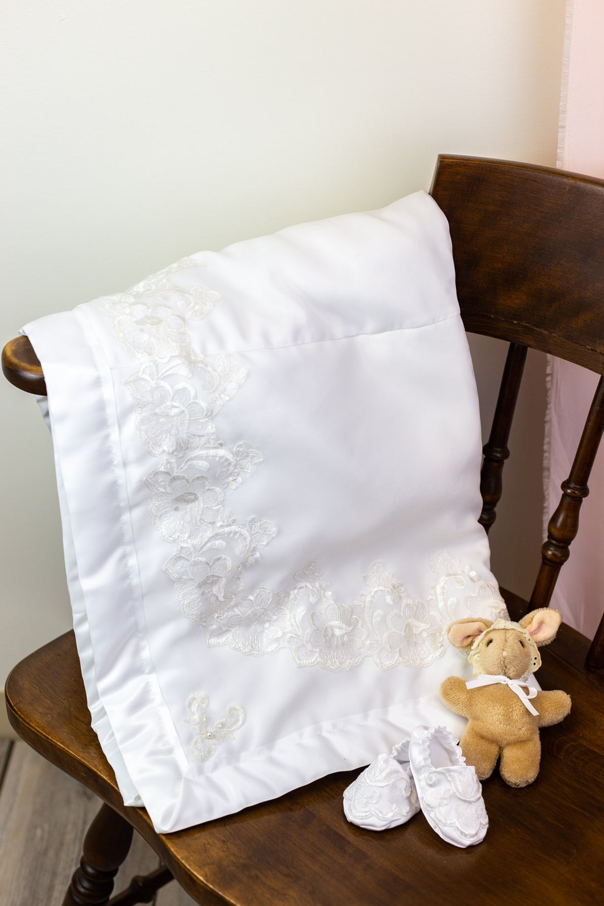 Christening Blanket Made From Wedding Dress | Unbox the Dress Christening Blanket Made From Wedding Dress | Unbox the Dress