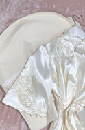 Cherish Embroidered Garment Bag with Padded Hanger