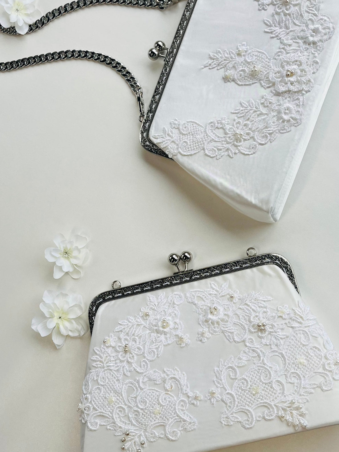 Date Night Clutch Made from Wedding Dress | Unbox The Dress
