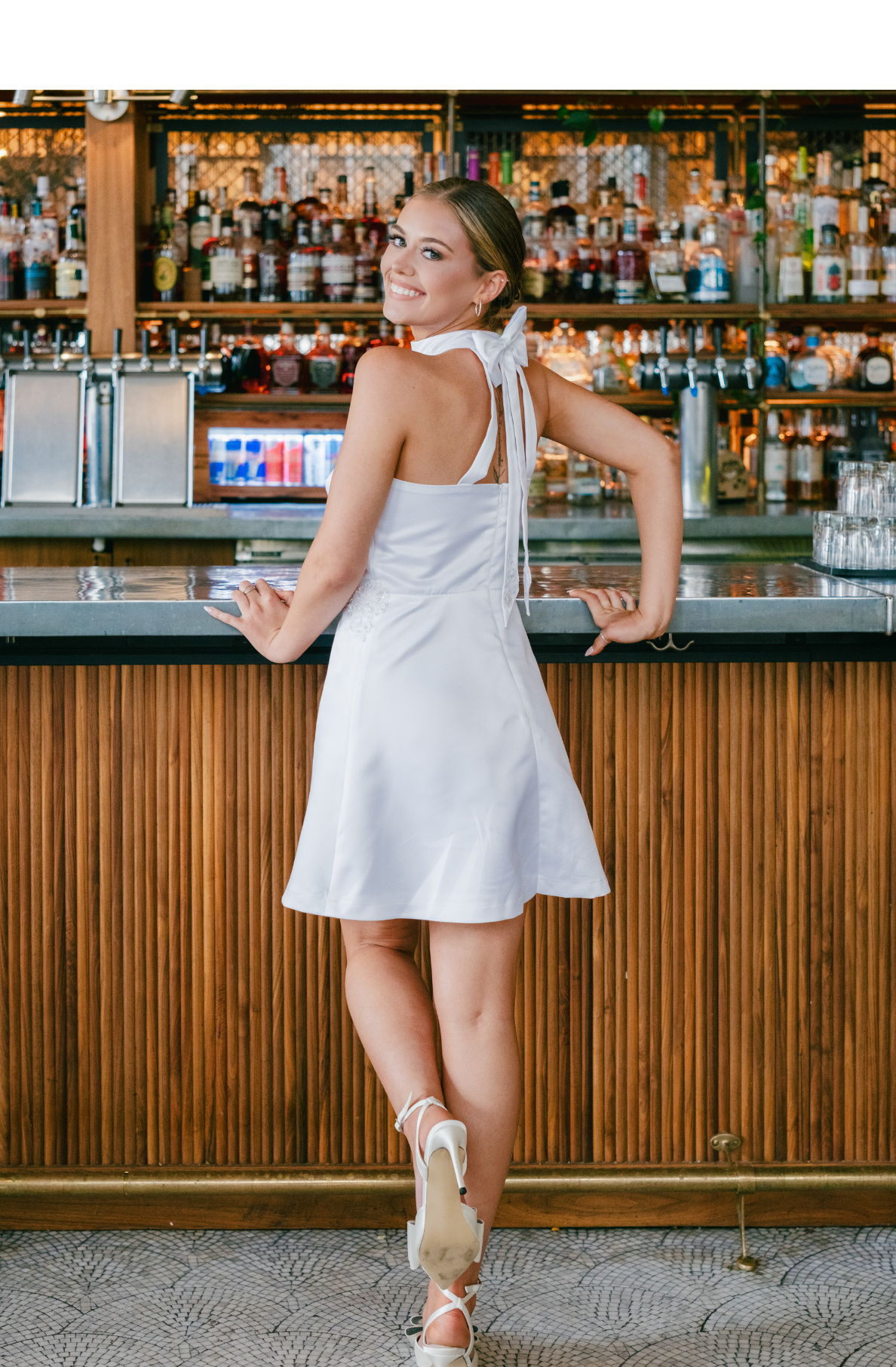 Little White Halter Dress 4 Little White Halter Dress 4
