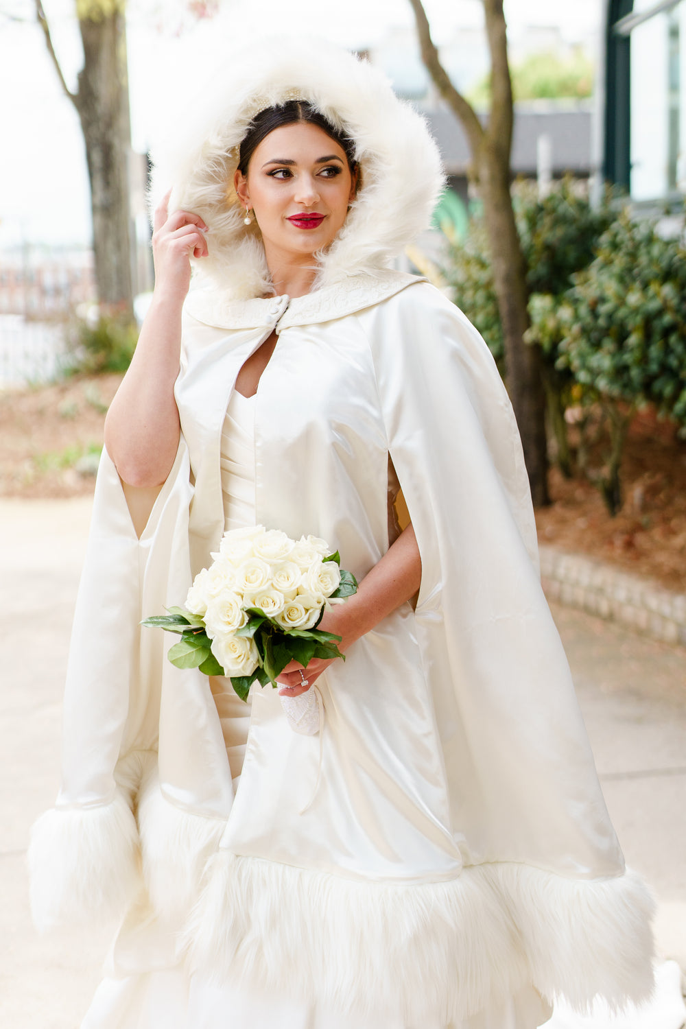 unbox the dress Wedding Robes For Brides Made From Mom's Wedding Dress