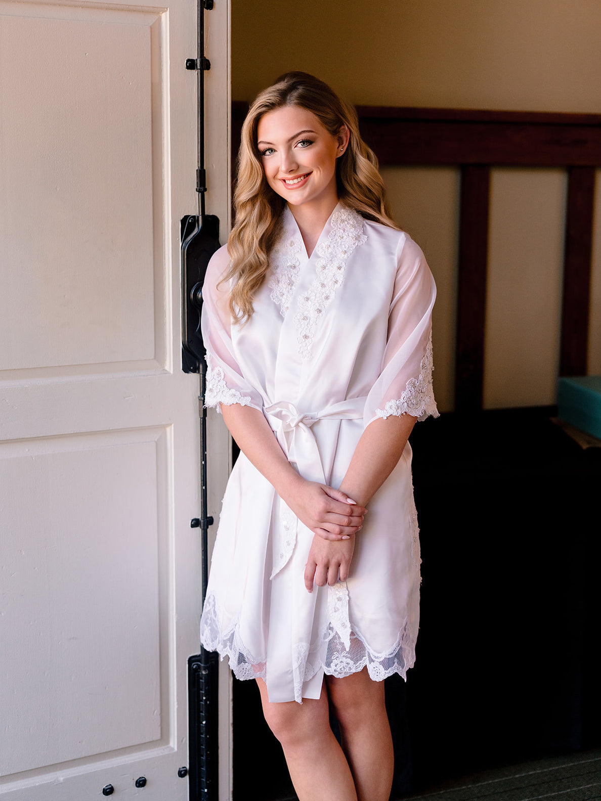 Wedding Robes For Brides Made From Mom's Wedding Dress Wedding Robes For Brides Made From Mom's Wedding Dress