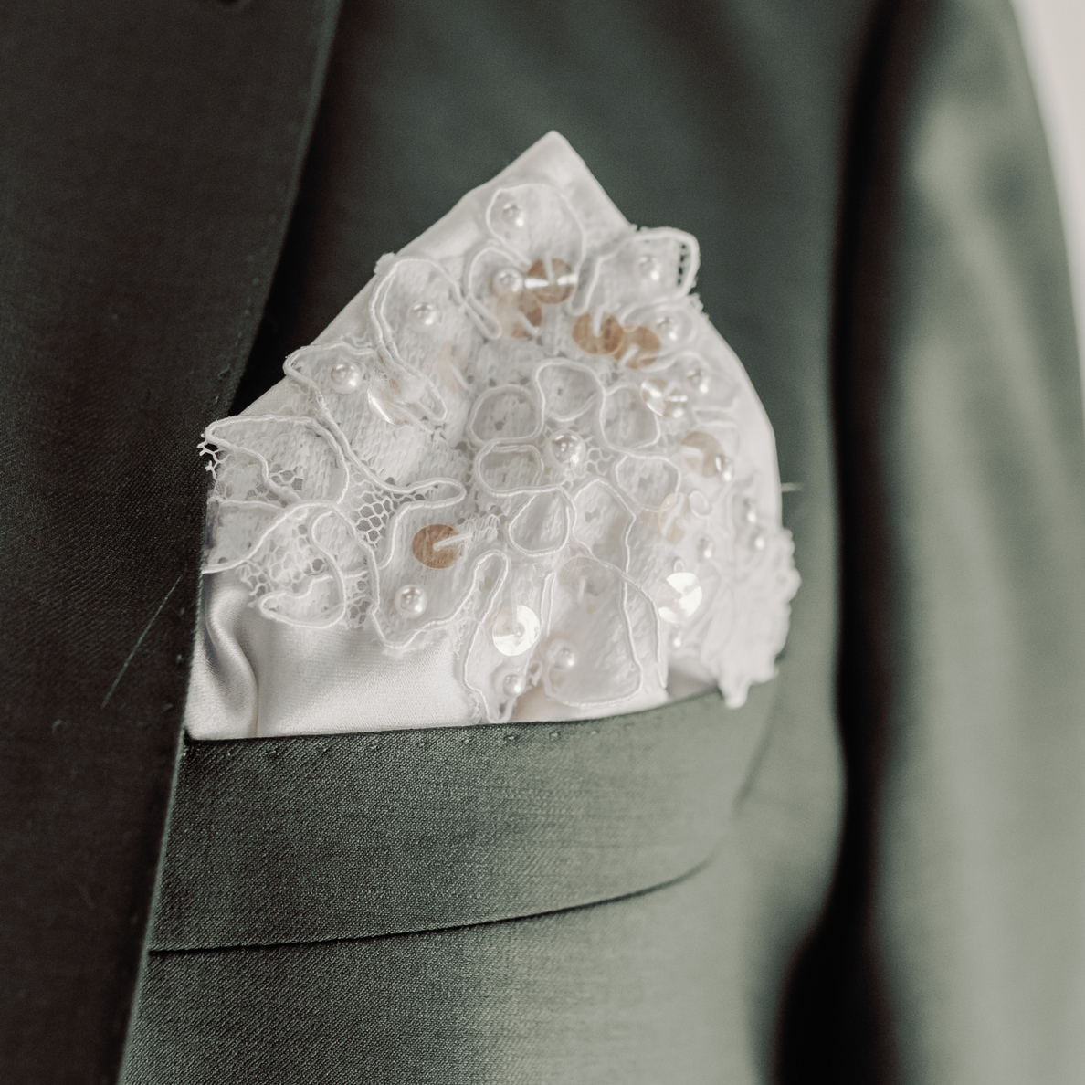 pocket square silk dress Garden of Enchanting Delight Pocket Square BINARY STYLE