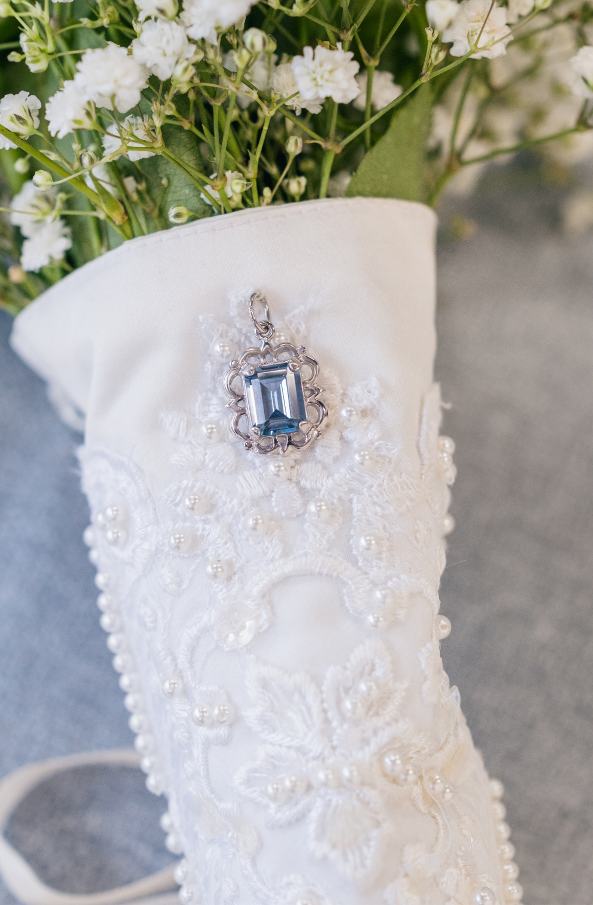 The Something Blue Gemstone Bridal Charm