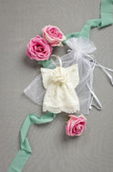 Pre-Made Earth Angel Ornament with Green Peridot Charm