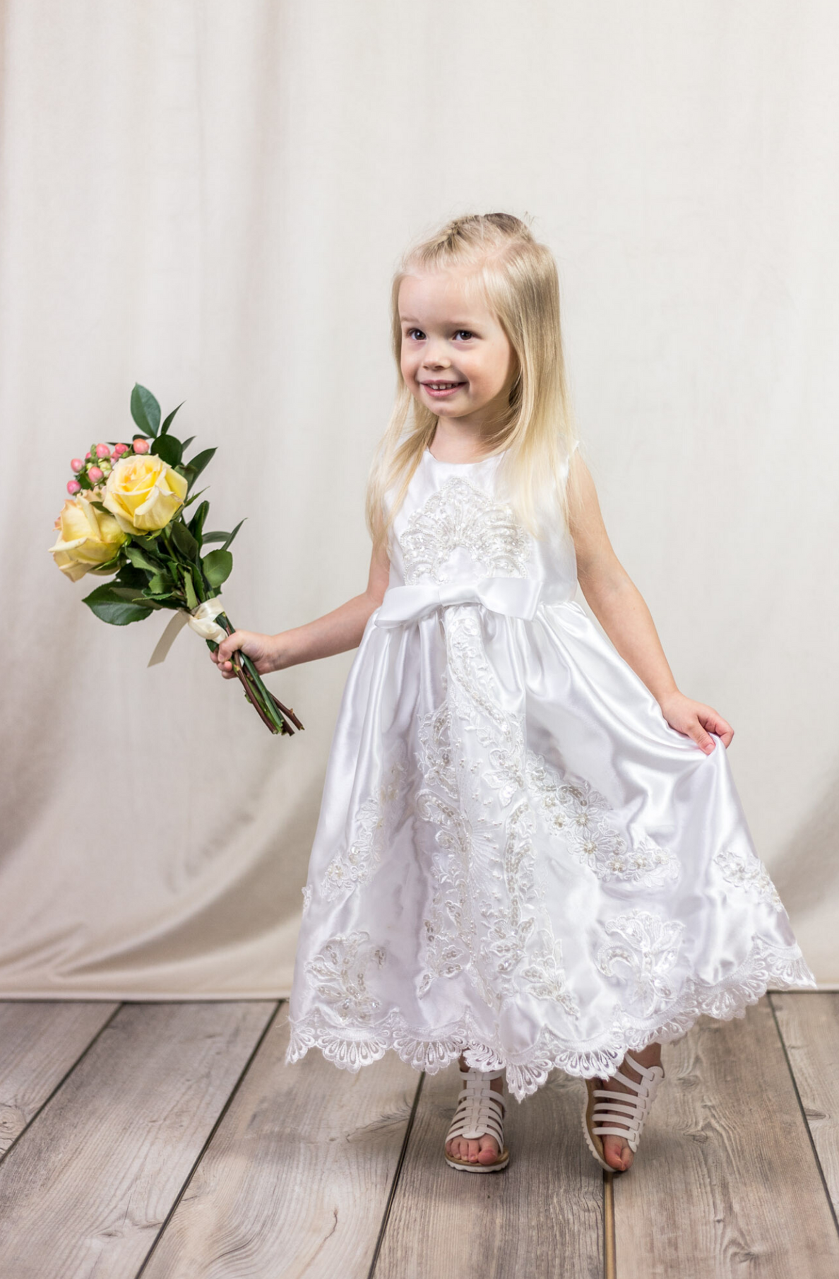 Girl's Gown Made From Wedding Dress | Unbox the Dress 3 Girl's Gown Made From Wedding Dress | Unbox the Dress 3