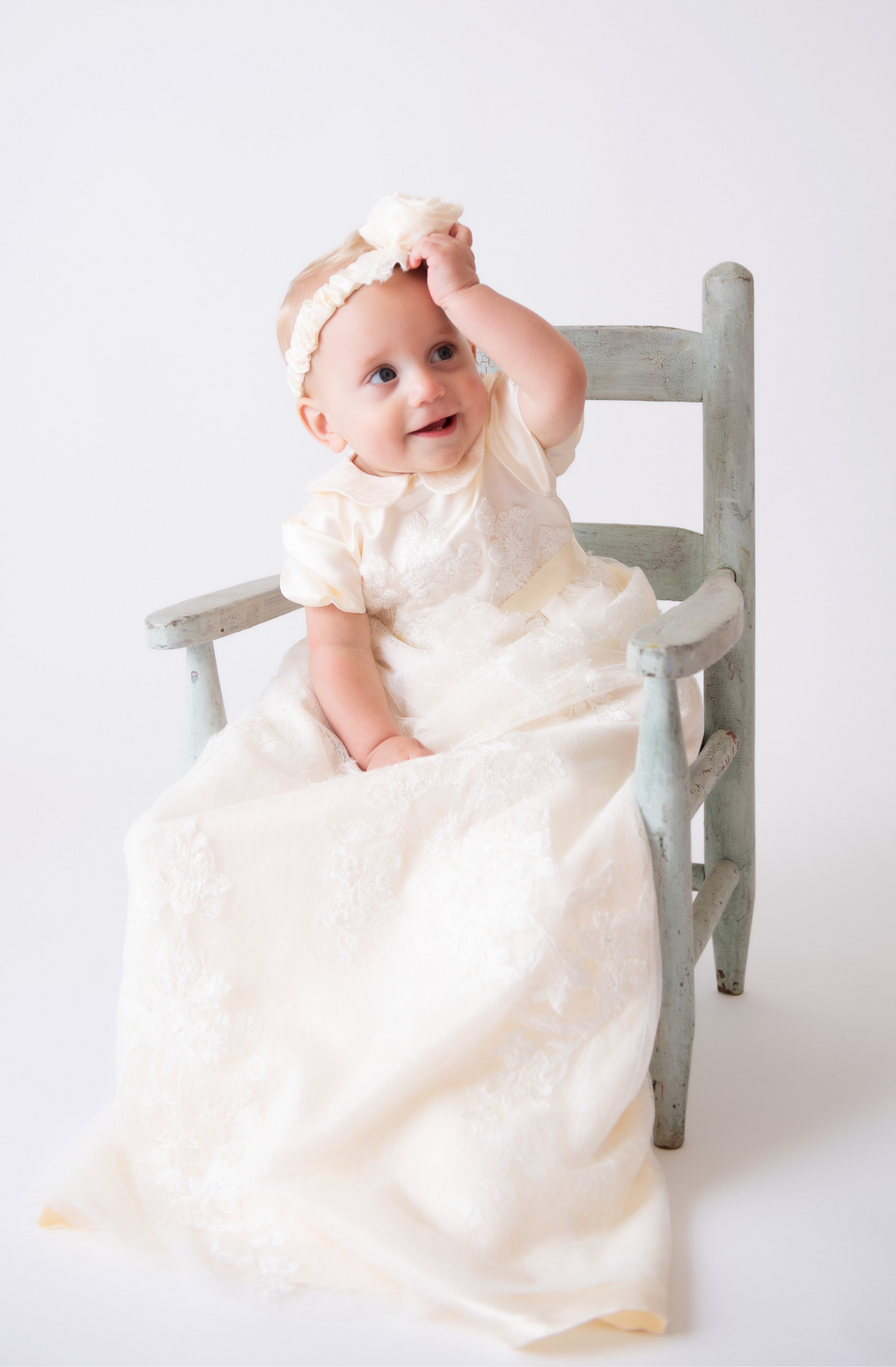 Haute Baby-Newborn Gown-Vanilla Sugar