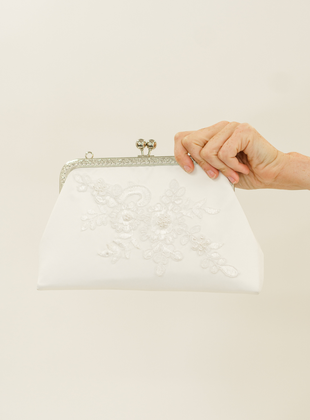 Date Night Clutch Made From Wedding Dress | Unbox the Dress
