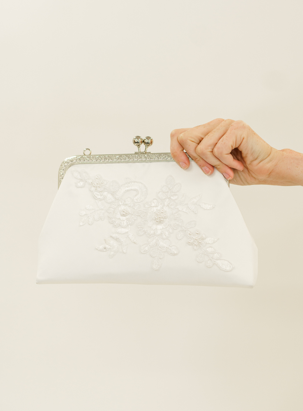 Date Night Clutch Made From Wedding Dress