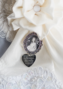 Sentimental Silver Photo Frame Charm