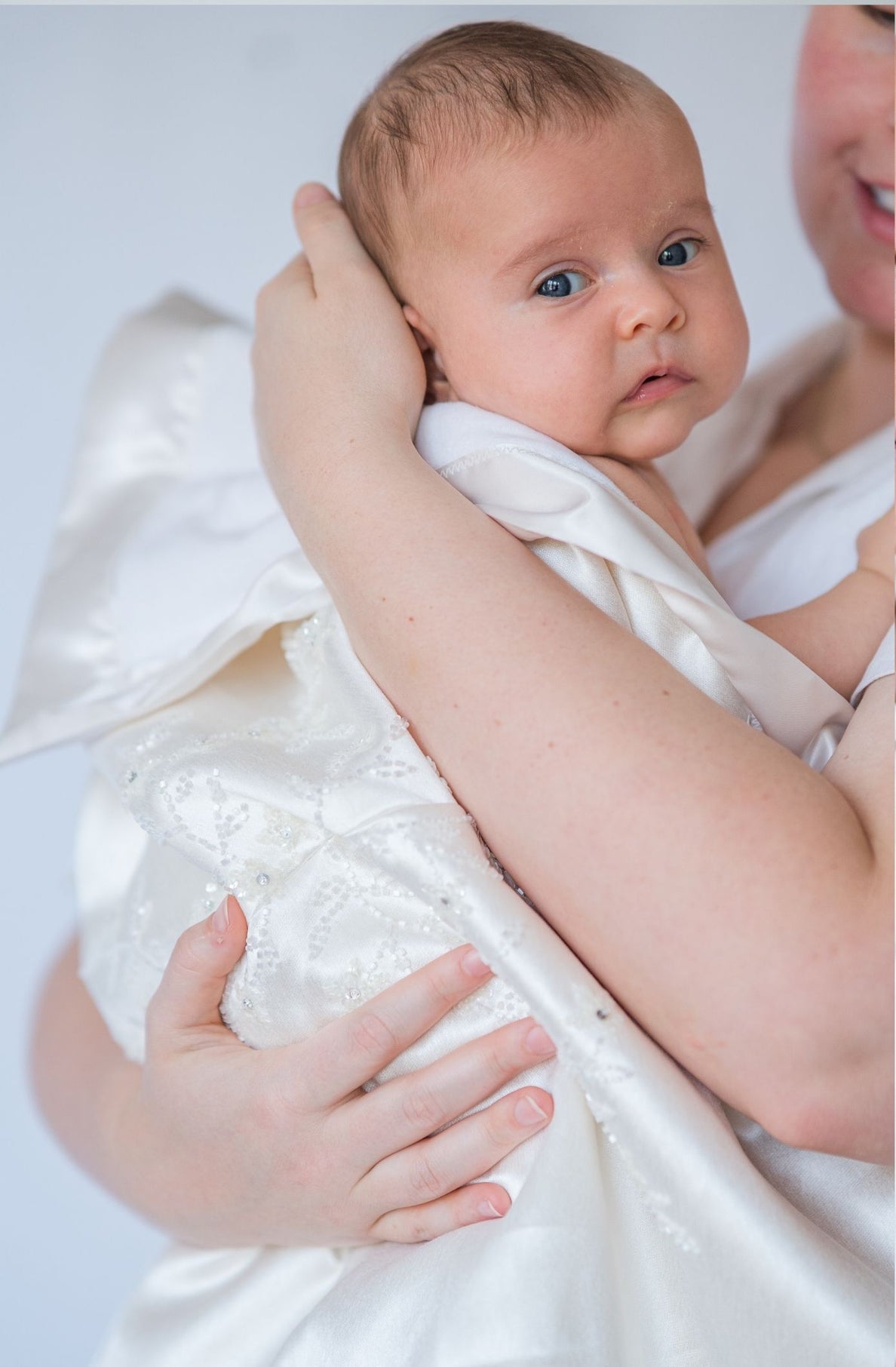 baby blanket made from bridesmaid dress Baby Blanket Out of Bridesmaid Dress
