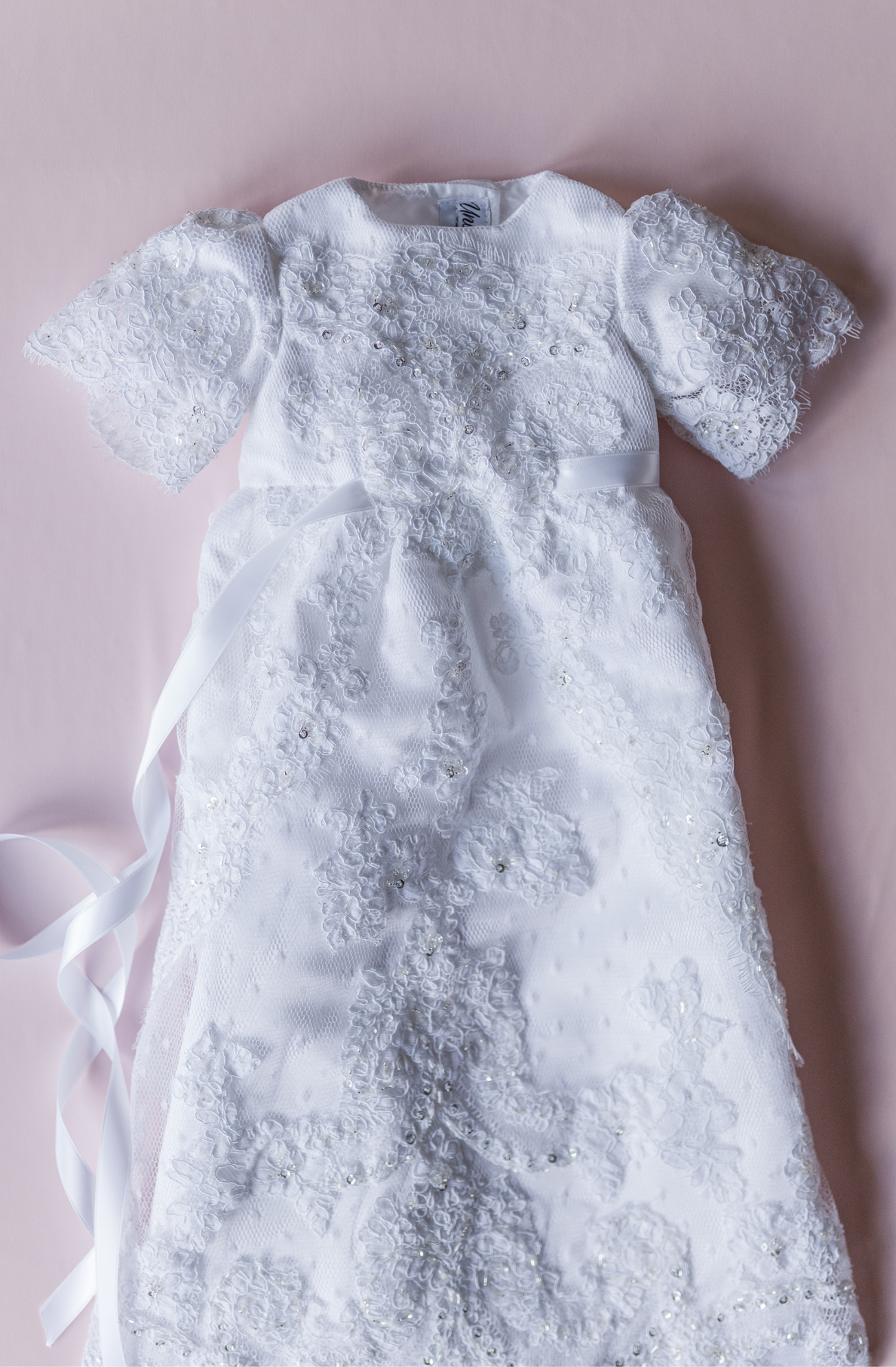 Luxury Lace Pearls Christening Gown For Baby Girls White/Ivory Long Lace  Baptism Gown With Bonnet From Nanna11, $83.96 | DHgate.Com