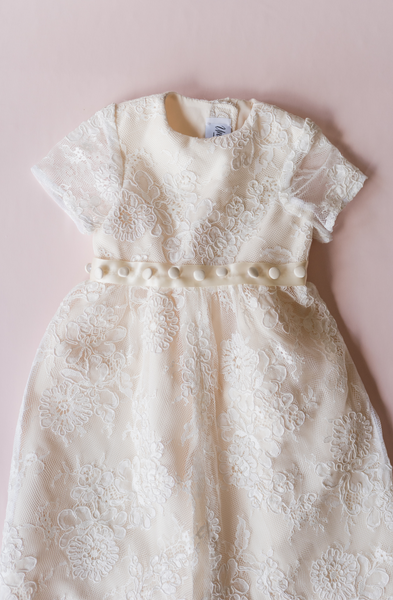 Christening Gown Made From Wedding Dress