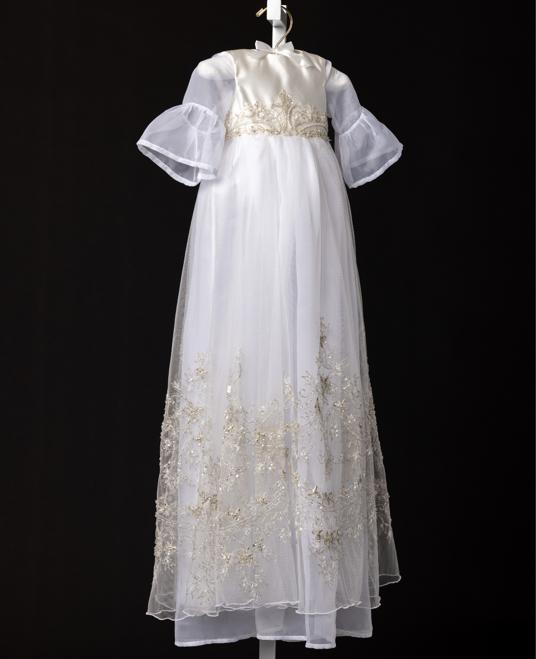 Luxe Heirloom Christening Gown 0-3M Luxe Heirloom Christening Gown 0-3M