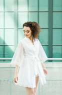 Signature Getting Ready Robe (Made 100% From Your Dress)