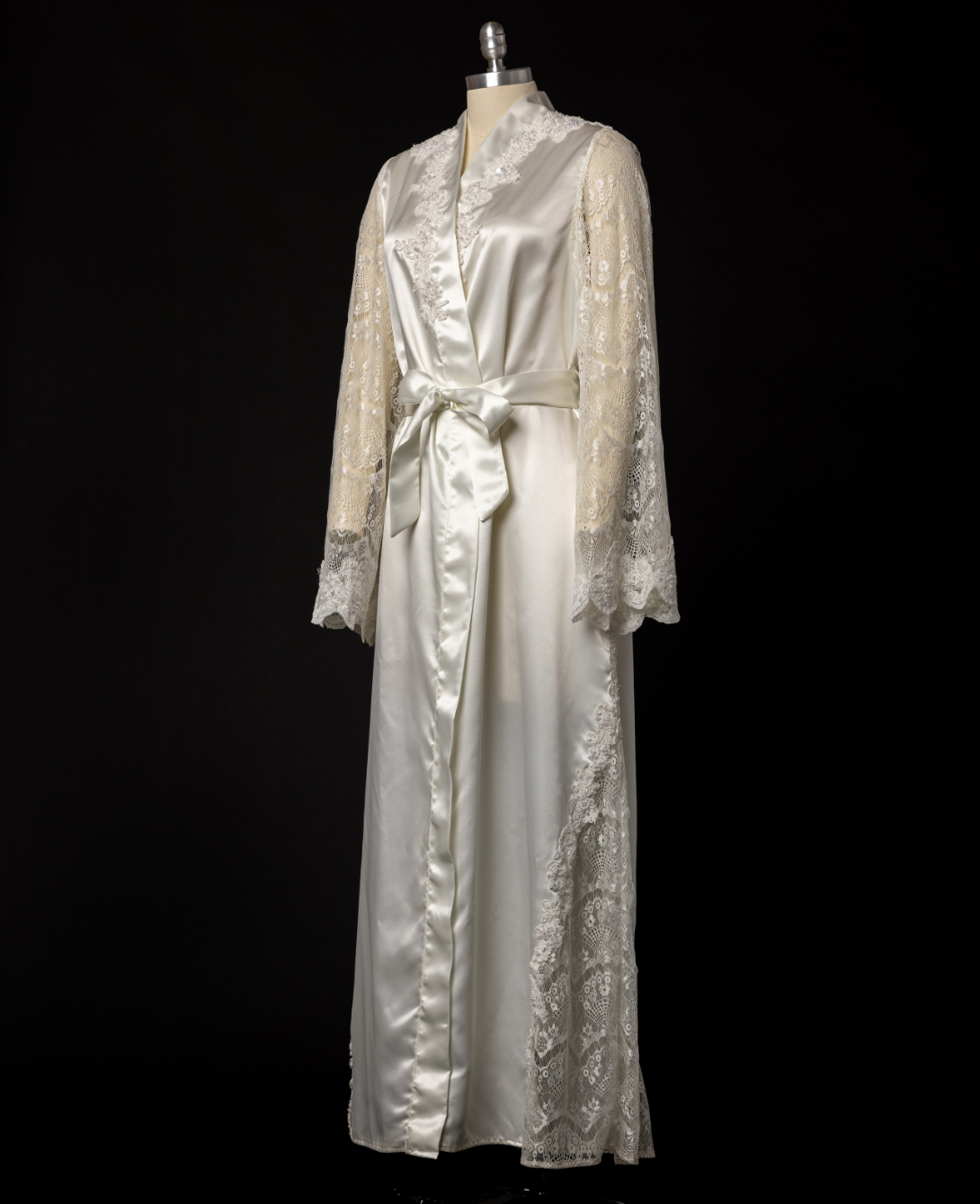 Turn Your Wedding Gown into a Floor Length Robe Turn Your Wedding Gown into a Floor Length Robe