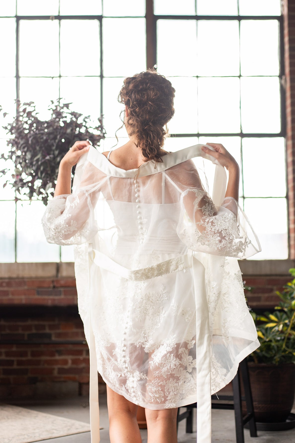 Sheer Anniversary Robe