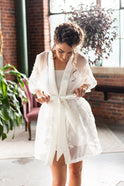 Sheer Anniversary Robe